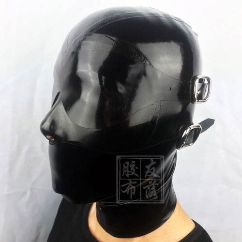 283 Latex Gummi Removable eye mask 0.4mm  custom made