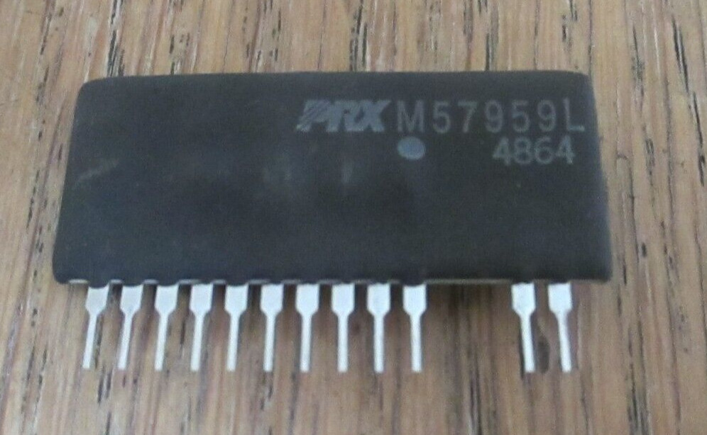 ONE NEW POWEREX M57959L 12 pin Mitsubishi IC IGBT GATE DRIVER *SHIPS FROM USA*