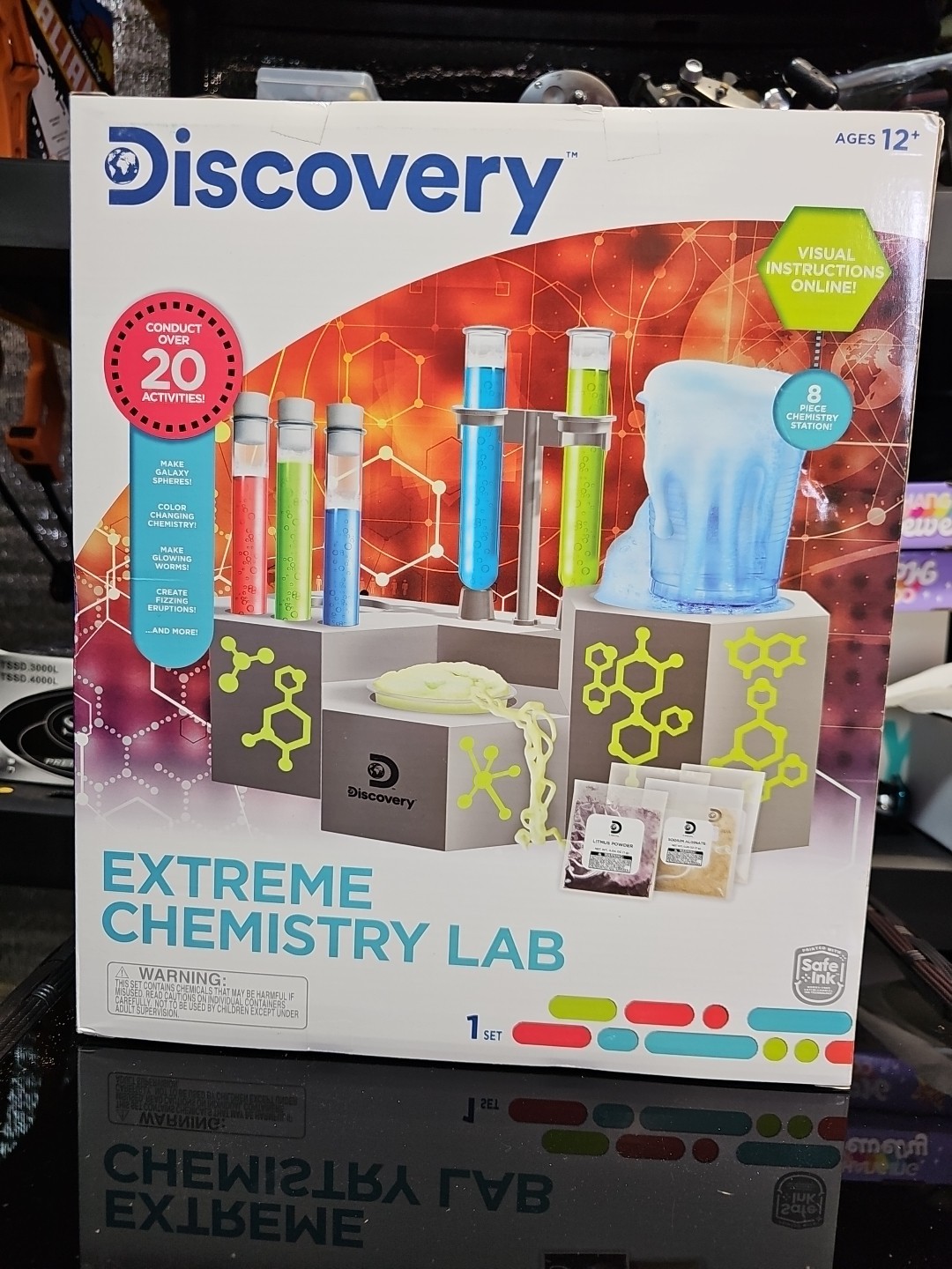 Discovery Extreme Chemistry Lab, Boys and Girls, Child, Teen, Ages 12+