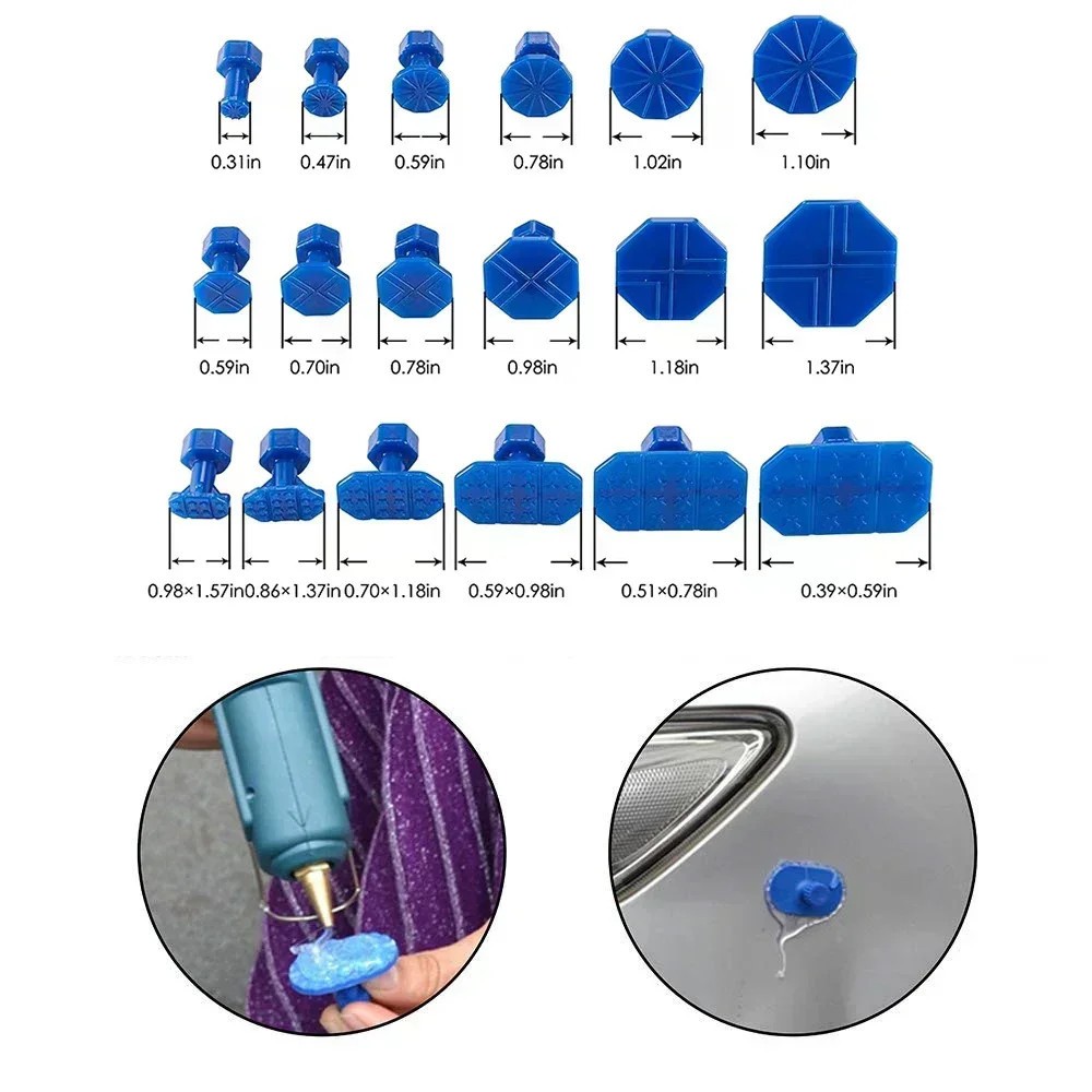 Car Dent Puller Tools Automotive Body Sheet Metal Slide Suction Cup Dent Repair⊥