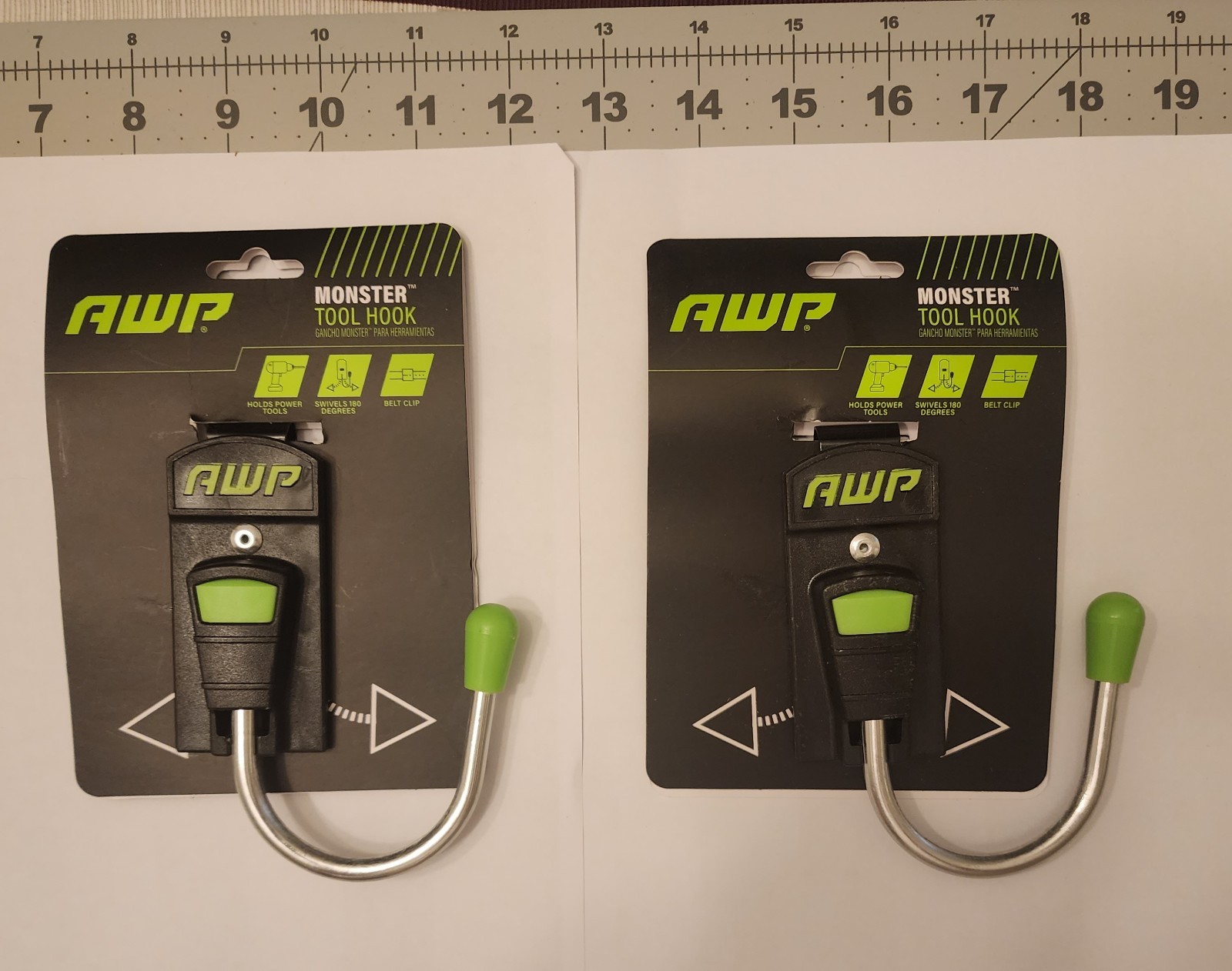2x Pack: AWP Monster Tool Hook For Work Tool Belts