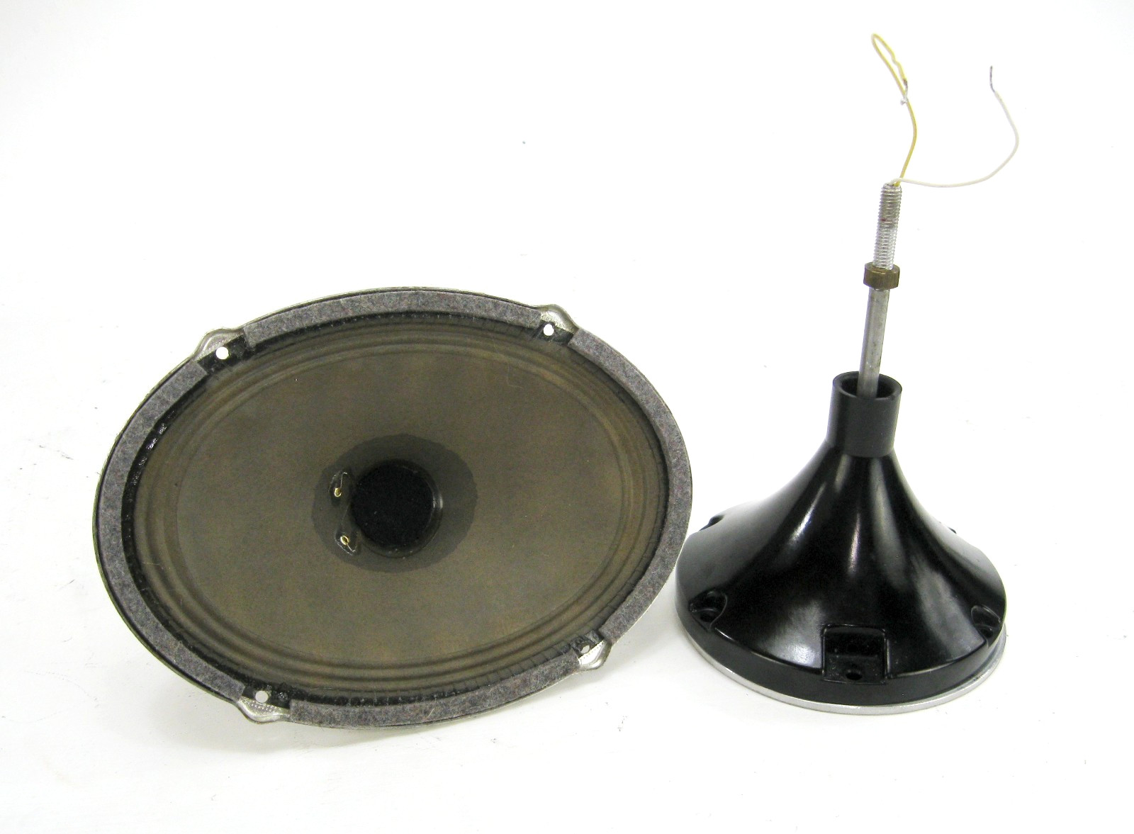 TELEFUNKEN 5 X7 WOOFER & TWEETER ALNICO GERMANY 4 OHMS WORKING