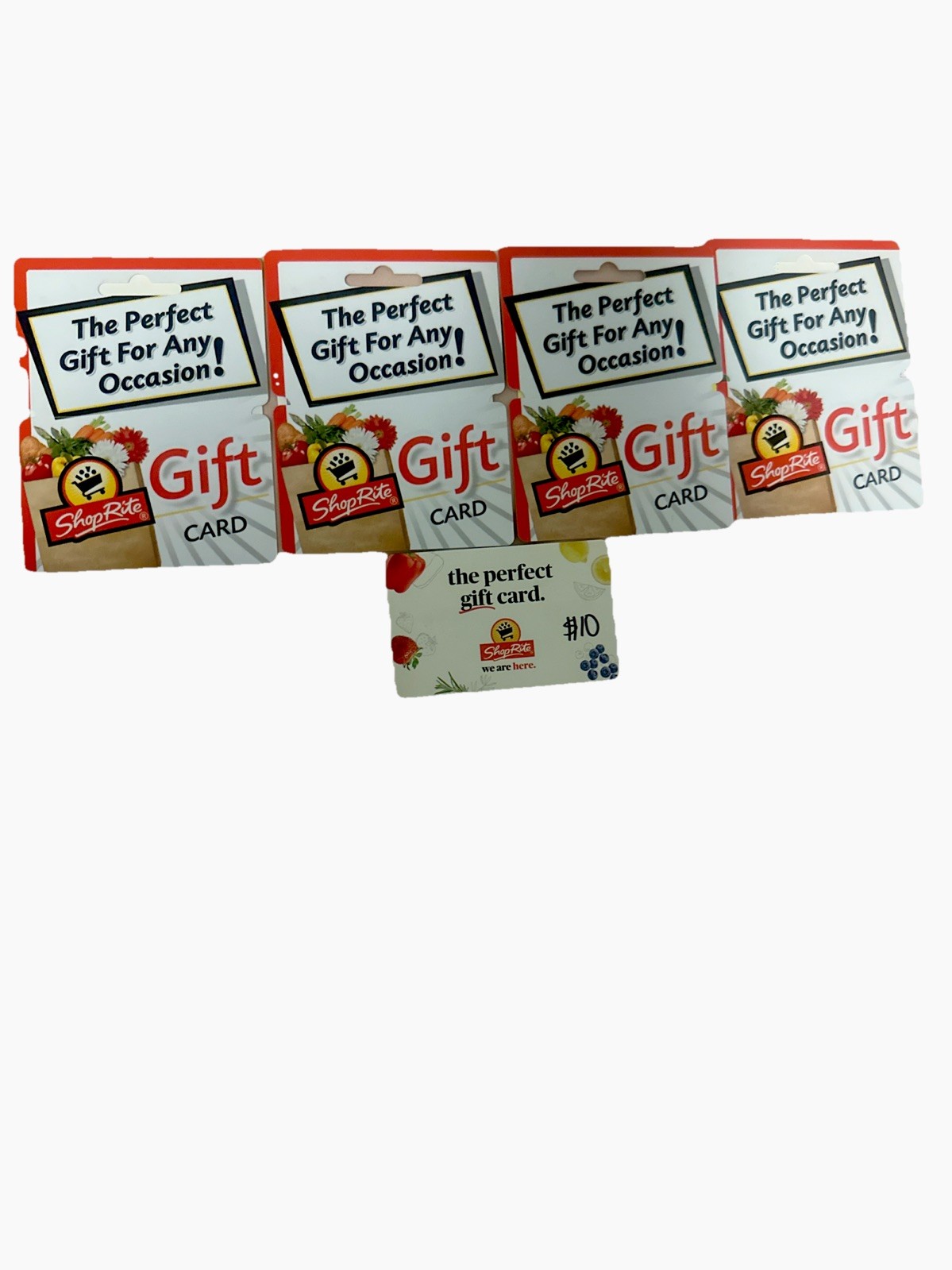 Shoprite Gift Cards 90$ Total Unscratched Not Used (Pick Up Only Cash Only)
