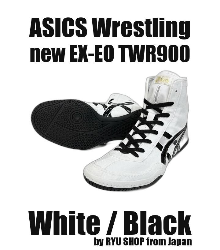 ASICS Wrestling Shoes 1083A001 A553 White / Black new EX-EO TWR900 Prime Attack