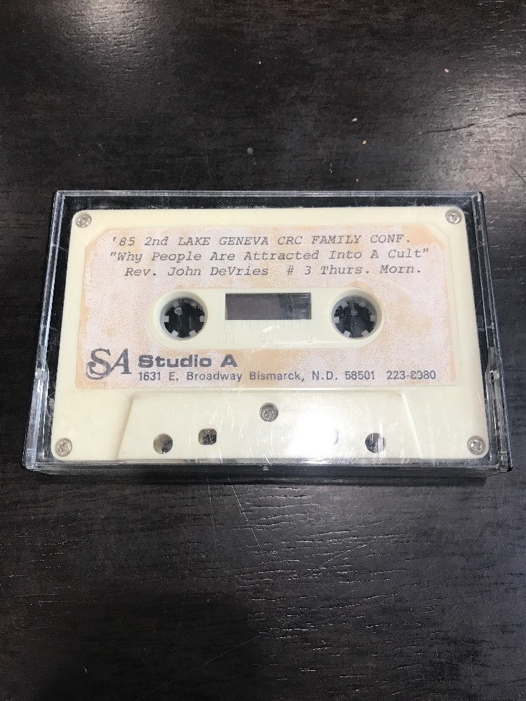 Studio A 1985 2nd Lake Geneva Crc Family Conference Cassette Cult Attraction