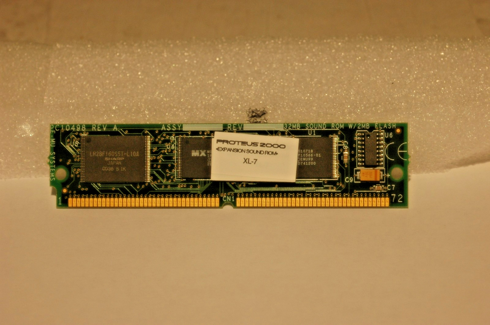 E-MU, XL-7 32mb SOUND ROM IN EXC CONDITION.........Xtreme Lead-1, XK-6, XL-7.
