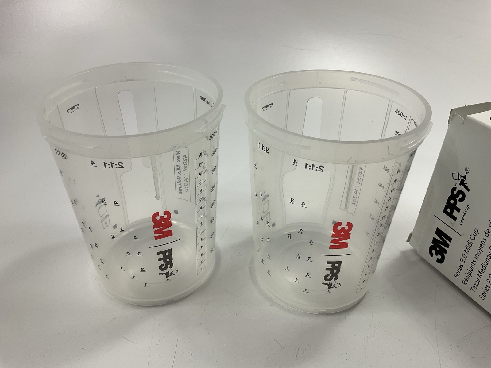 3M PPS 26122 Series 2.0 MIDI Hard Cups, 400 Ml, 2 Cups