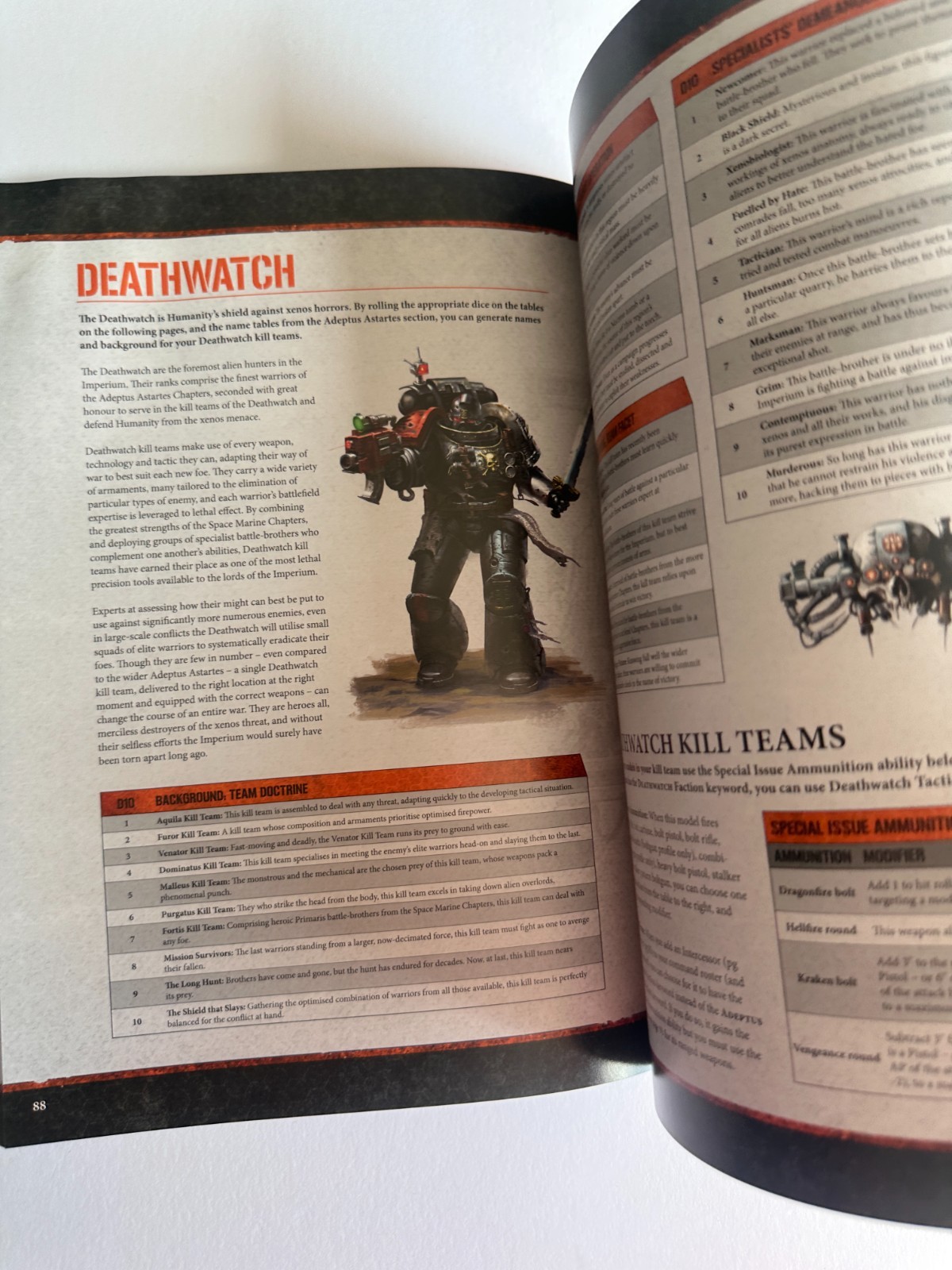 Warhammer 40k KILL TEAM - CORE MANUAL book