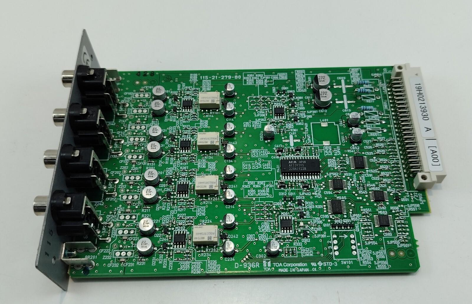 TOA D-921E Digital Audio Processor 800A6087
