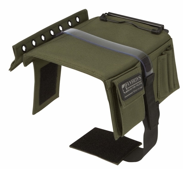 Flyboys IFR/VFR Pilot Kneeboard w/ Clip - Green - Military or Civilian - FB1316