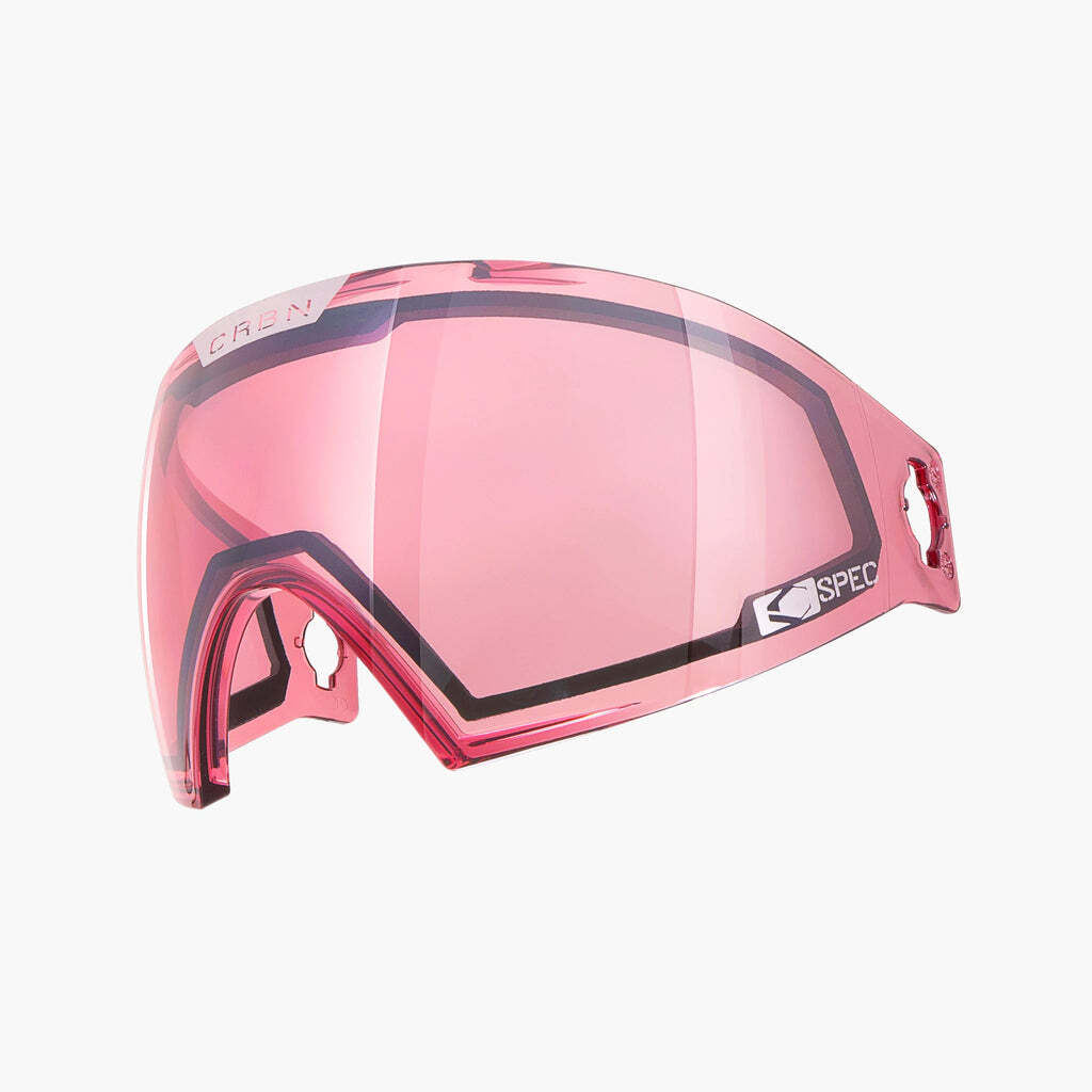 CRBN Zero C-Spec Lowlight Lens - Rose / Clear Mirror - Paintball