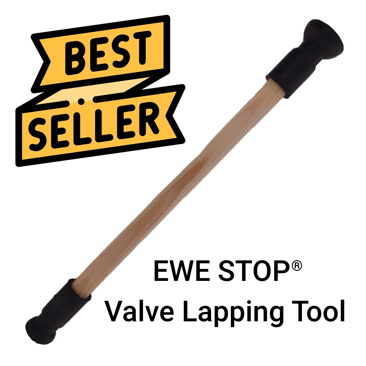 Valve Grinding Stick Lapping Tool - Wooden (EWE STOP)