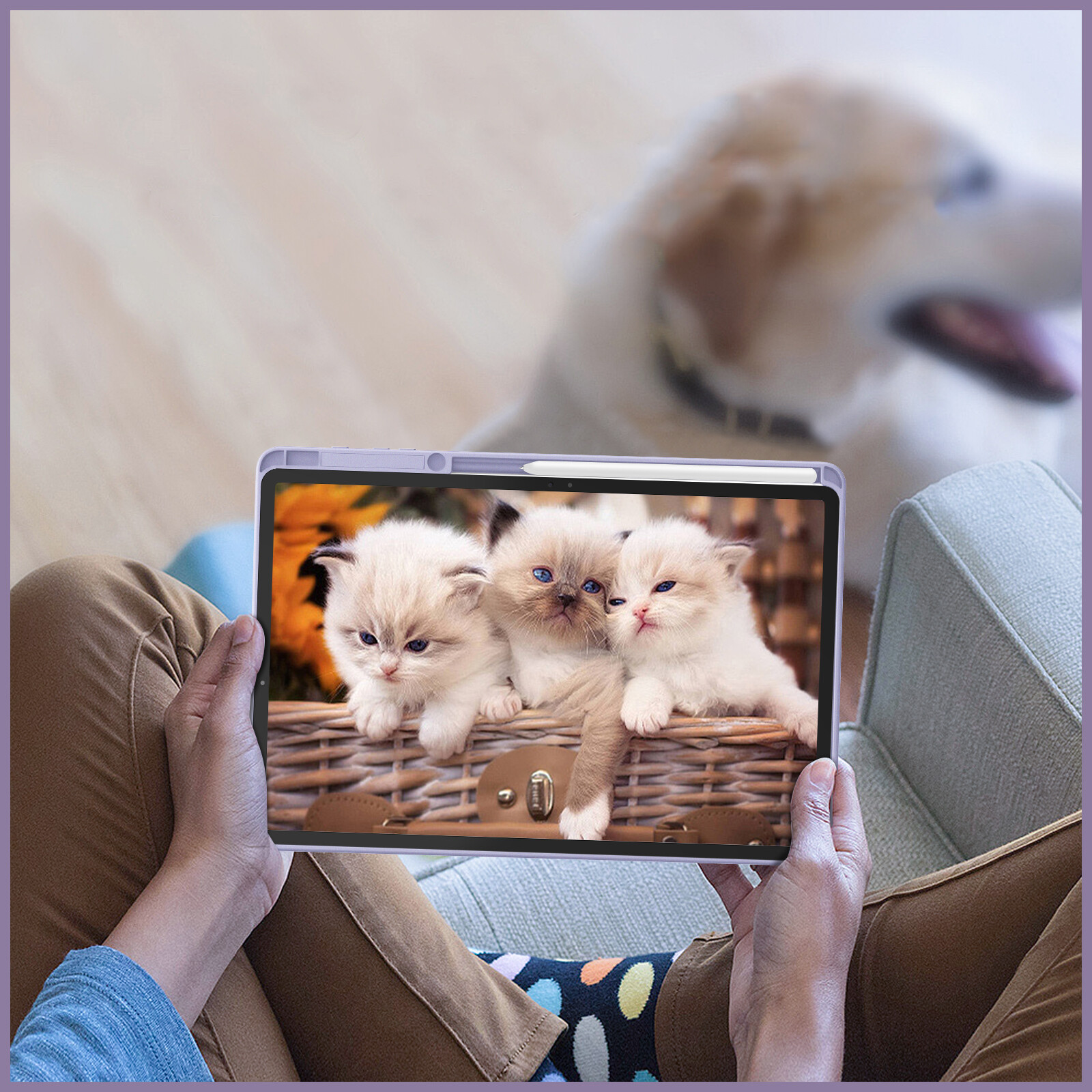 Case for Samsung Galaxy Tab S7 FE 12.4'' 2021 Shockproof Clear Back Shell Cover