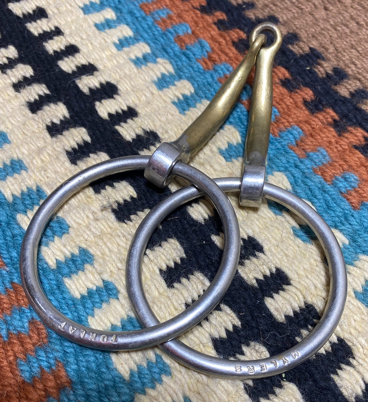 Horse BIT - Toklat Myler Loose Ring Single Joint MB09 style but with Sweet Iron