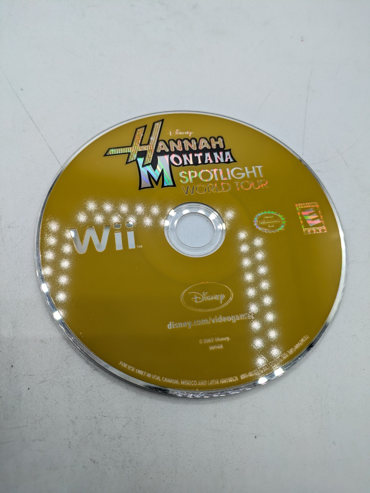 Hannah Montana: Spotlight World Tour - Nintendo Wii **DISC ONLY**
