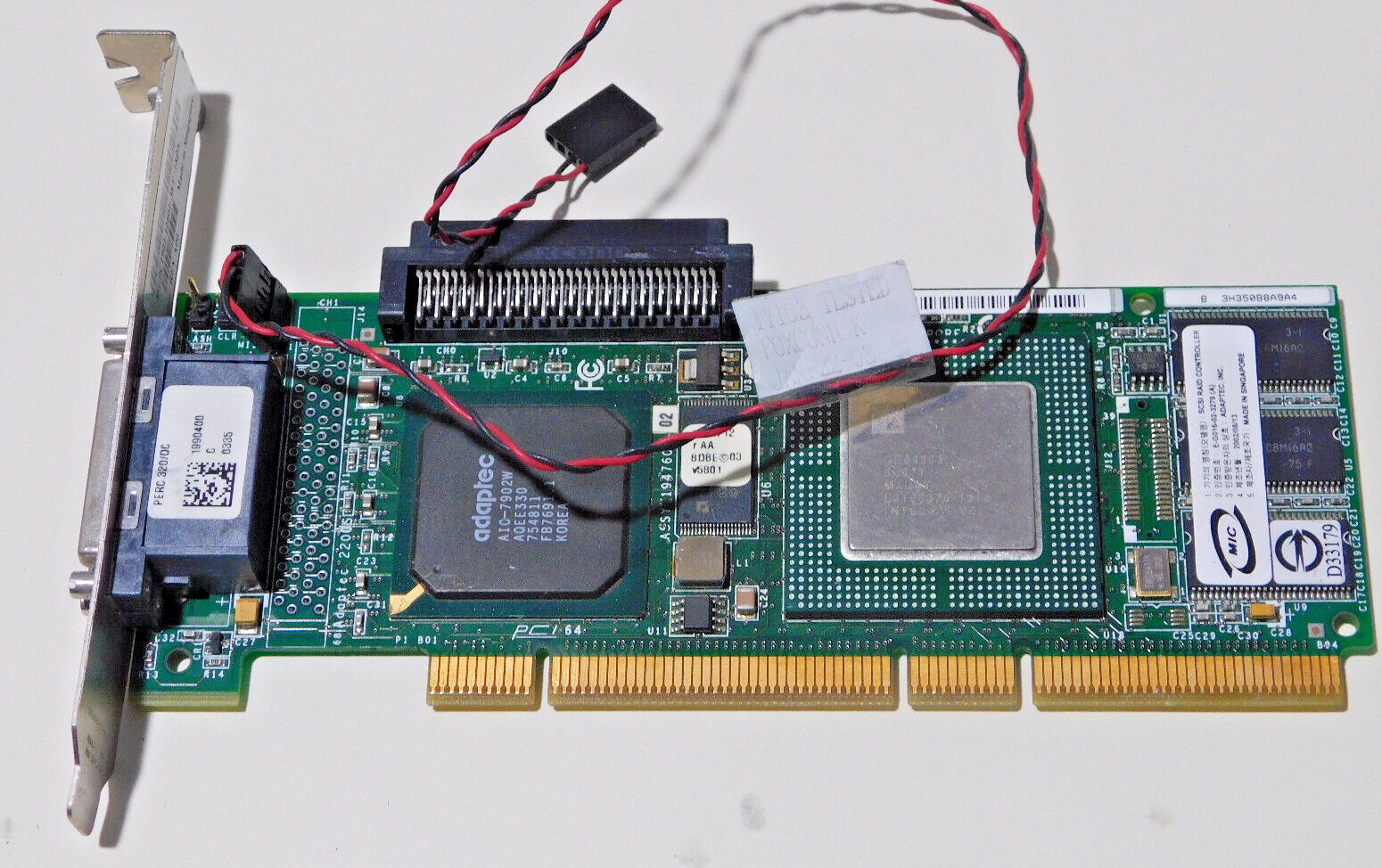 ADAPTEC SCSI RAID CONTROLLER E-G016-02-3279 A