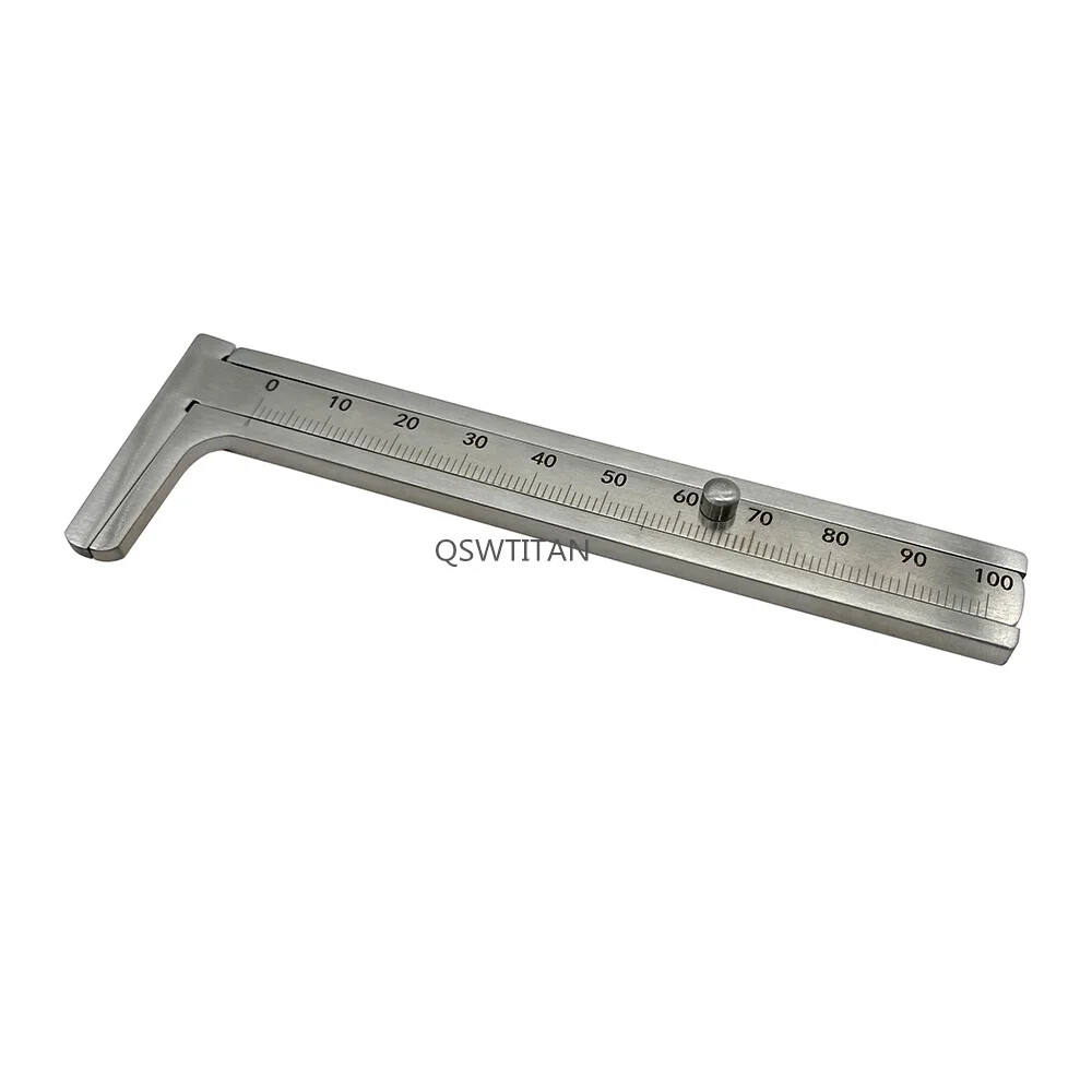 Acetabulum Auler Vernier Caliper 0-100mm Orthopedic Instruments Measuring Tools