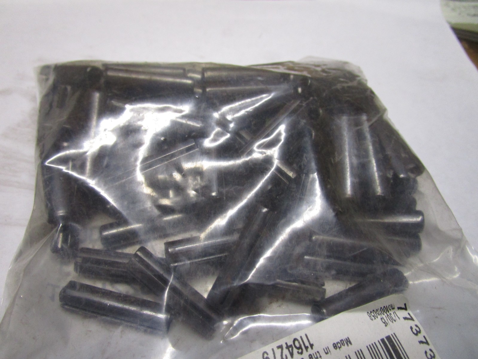 5/16" x 1-1/4" Plain Finish Steel Slotted Spring Pin QTY 100