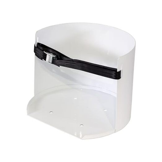 Buyers Products 5201005 5 Gallon Water Cooler Rack for Truck, White Steel With