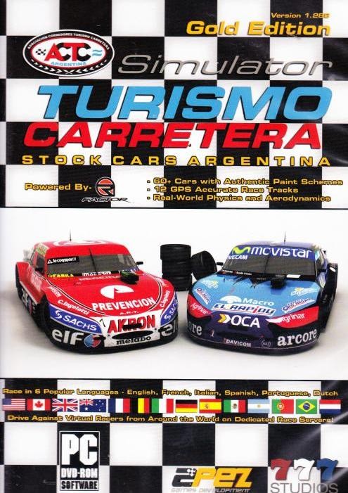 Turismo Carretera GOLD Stock Cars Argentina PC DVD race season drive racing game