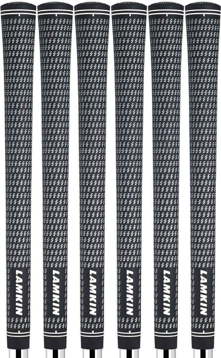 Lamkin Crossline Standard Size Golf Grips - .600 Core - Set of 6