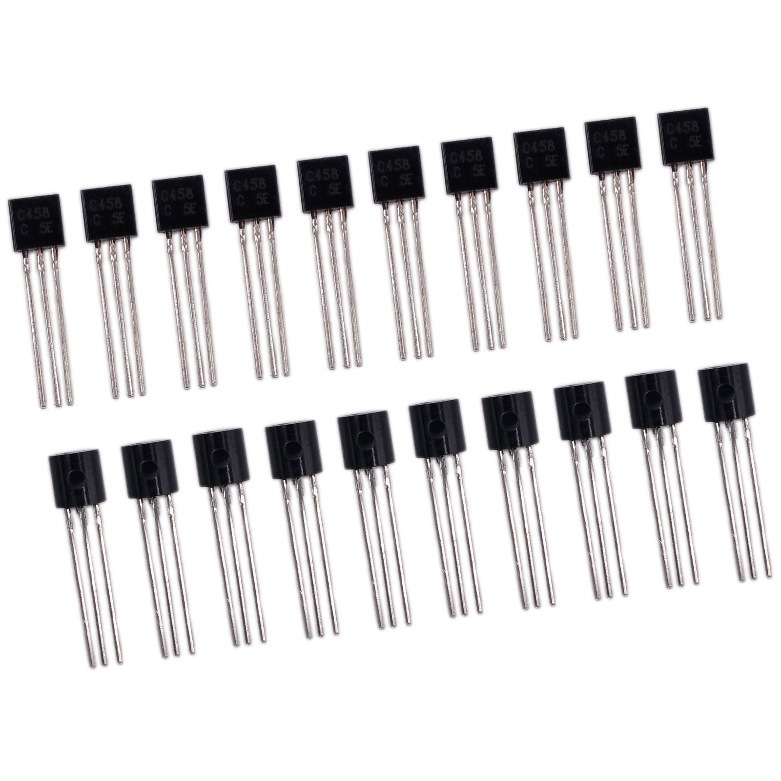 50pcs 2SC458 C458 TO-92 30V 100mA 200mW NPN Transistor