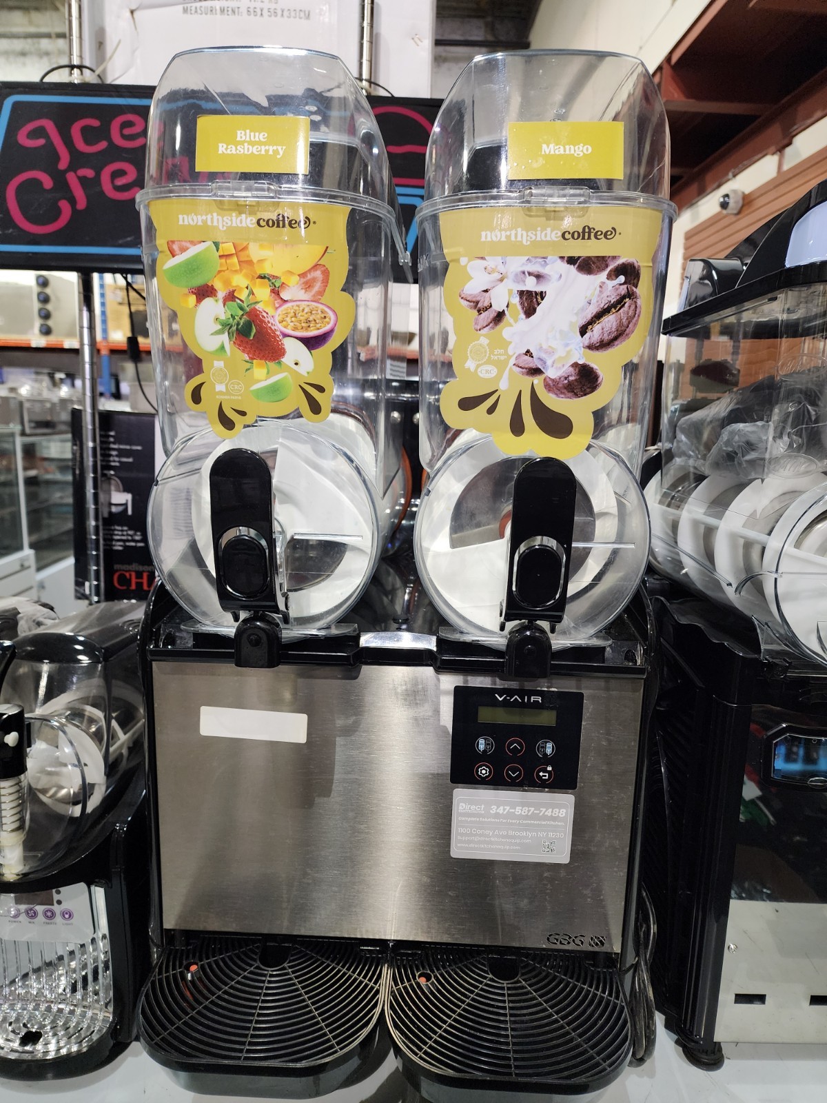 Carpigiani Fast Freeze Frozen Beverage Margarita Slush Granita Machine V-Air 2