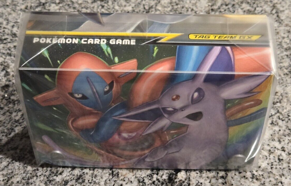 Pokemon Japanese Double Deck Box Tag Team Espeon Deoxys Darkrai Umbreon Sealed