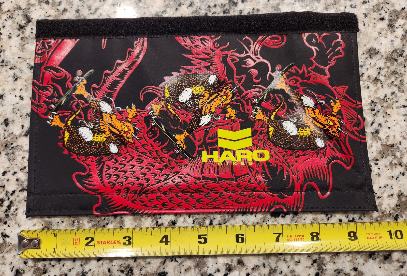 HAR0 BMX PAD COVER . NEW BIKE SHOP OVER STOCK . 9" 1/2" x 5" 3/4" ( Top Tube )