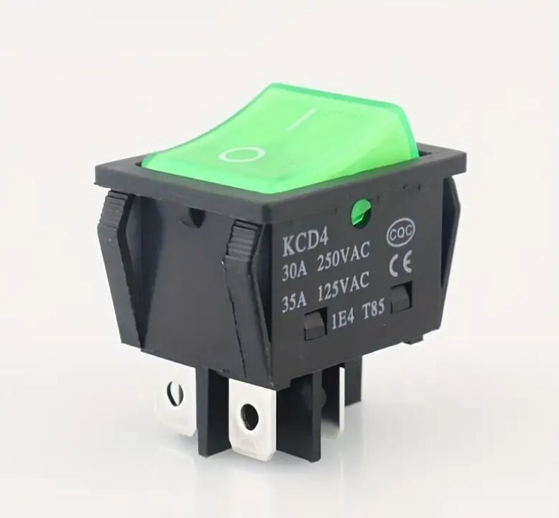 Carpet Cleaning Extactor DPST 2-Position Rocker Switch