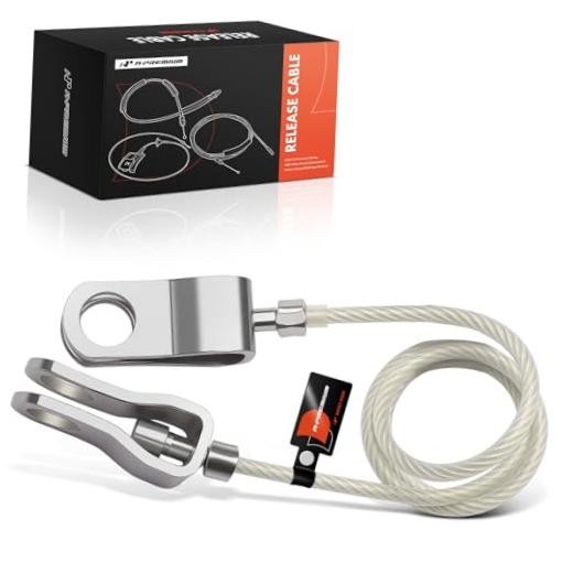 Front Hood Latch Release Cable Without Handle | Compatible with GMC 25 inch