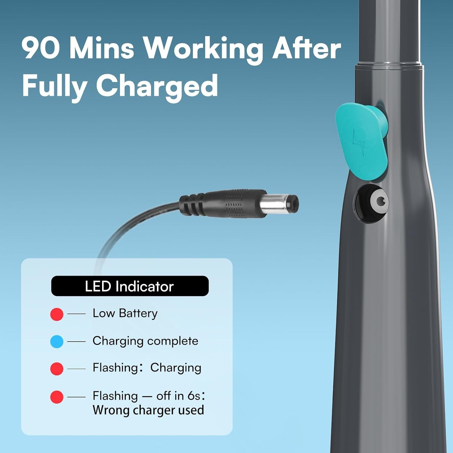 Cordless Pool Vacuum Cleaner with Strong Suction