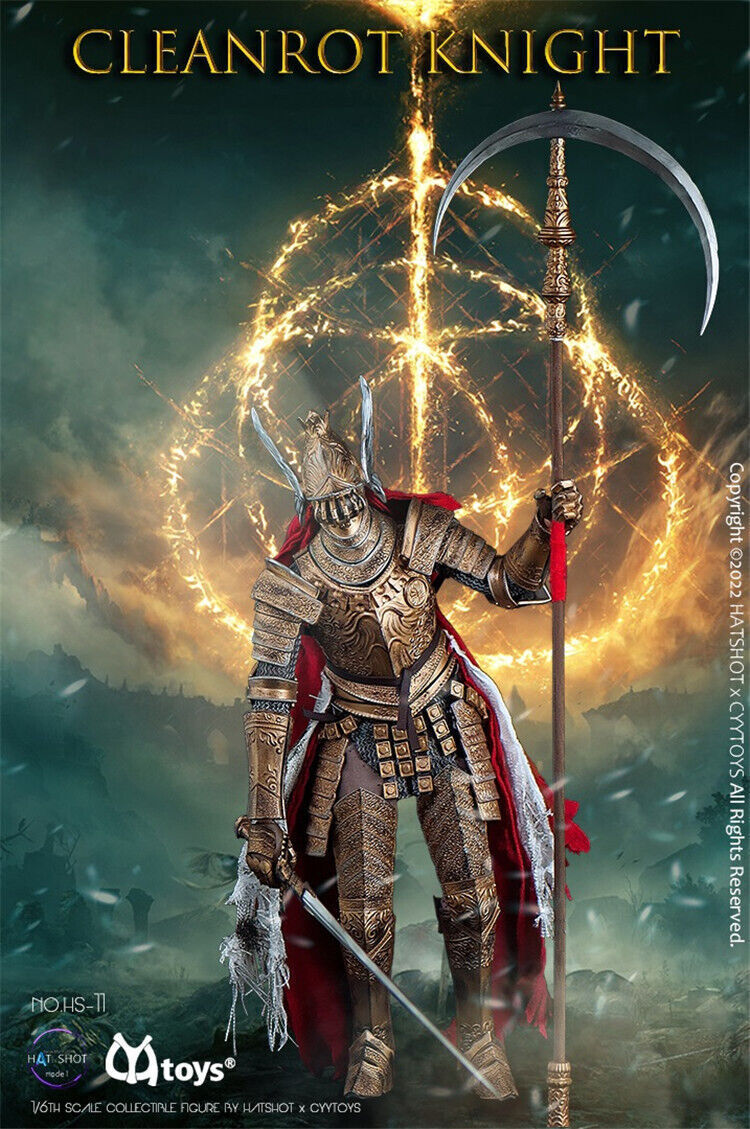 New CYYtoys & HatShot 1/6 HS-11 Cleanrot Knight 12" Action Figure Model Gift