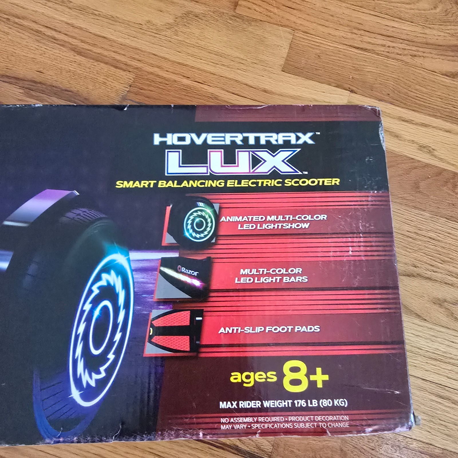Razor Hovertrax Lux - Black/Red