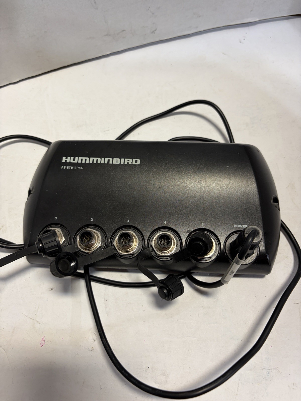 Humminbird 5 Port Ethernet Switch AS ETH 5PXG With Power Cord