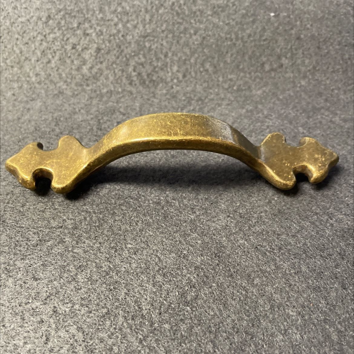 3" Scroll End Pull Antique English