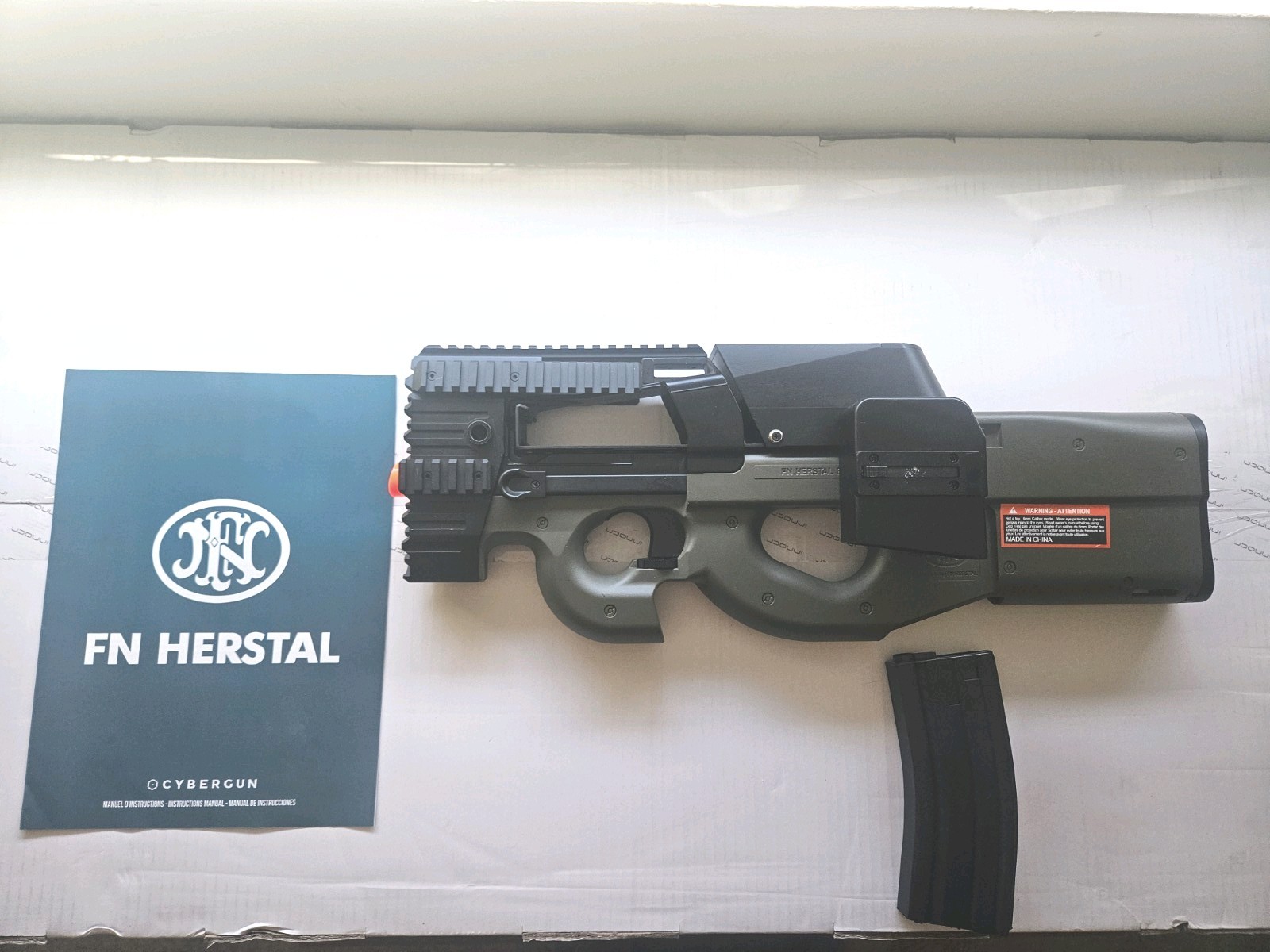 Swordfish FN P90 with Terminator Magazine Conversion Kit