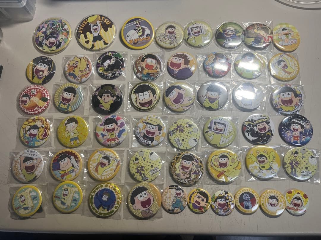 Osomatsu-san 50 Lot Choro Matsuno Badge Pin Set