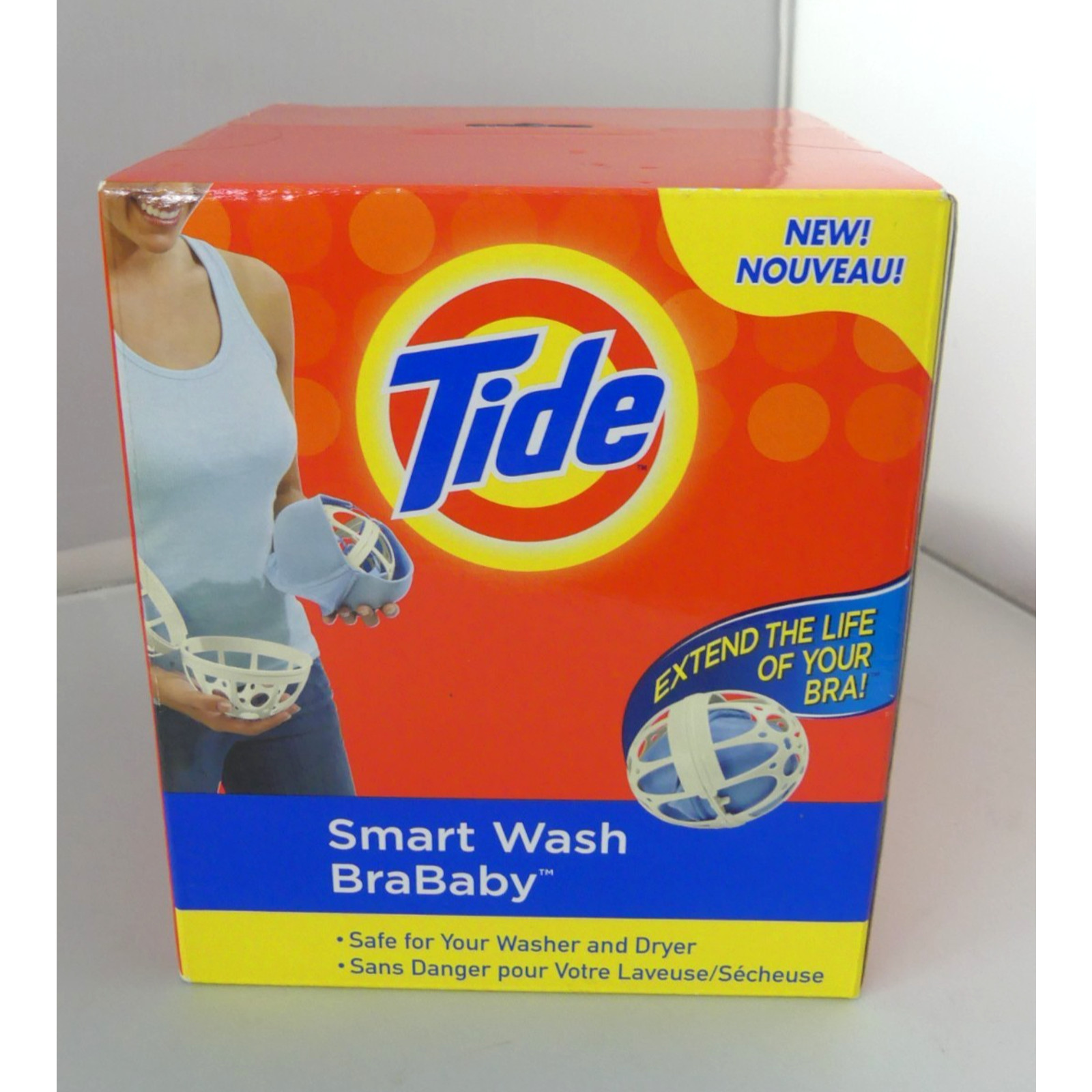 NIB Tide Smart Wash Bra Baby Laundry Lingerie Life Extender Washer Dryer Care