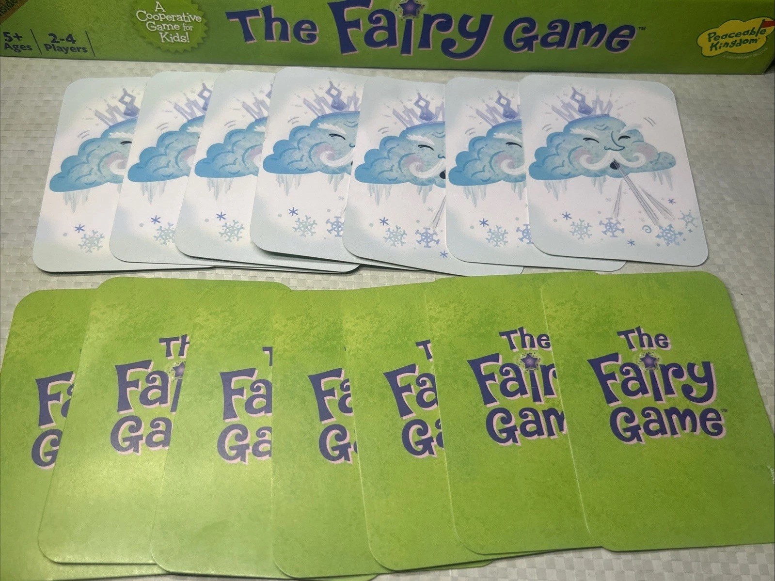 The Fairy Game Mr. Winter Cards Complete Set (15 Cards) 2018 Peaceable Kingdom