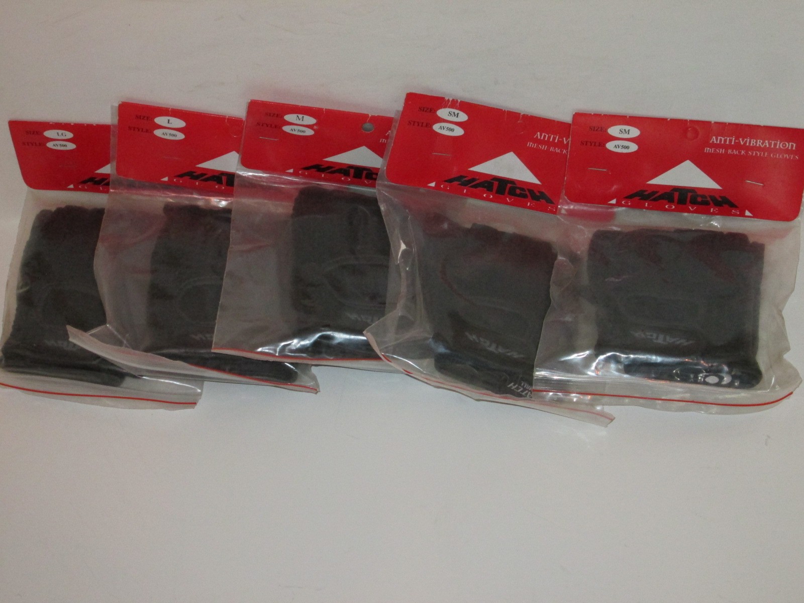 HATCH AV500 ANTI VIBRATION GEL PALM WHEELCHAIR PUSH GLOVE QUADRIPLEGIC PARA 5PR