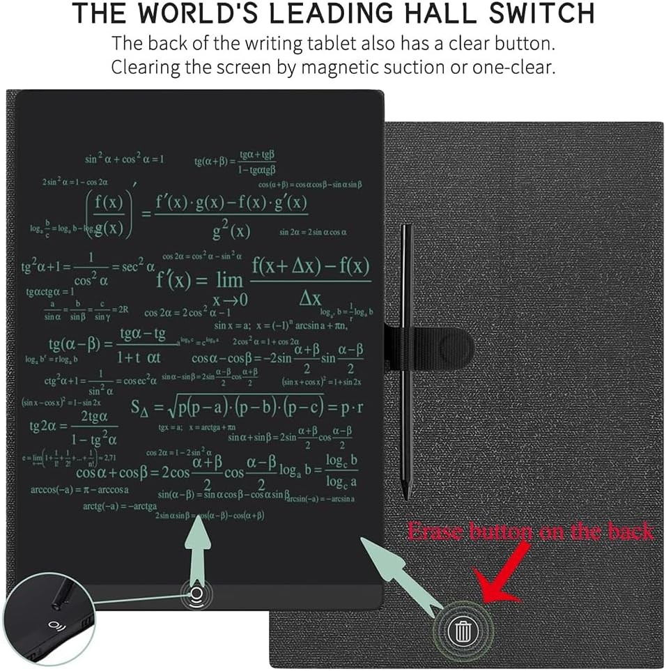 11.5in Erasable LCD Tablet Magnetic Writing Board for Drafting, Taking Notes...
