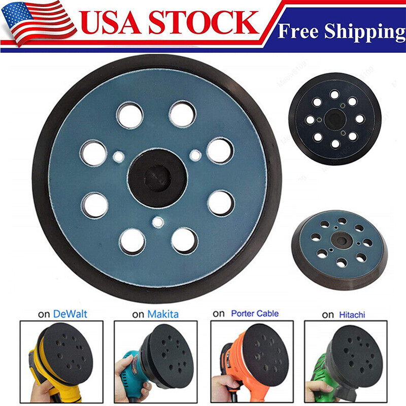 5" Hook&Loop Orbit Sander Pads for DeWalt DW420 DW422 DW423 DW426 D26453 D26456