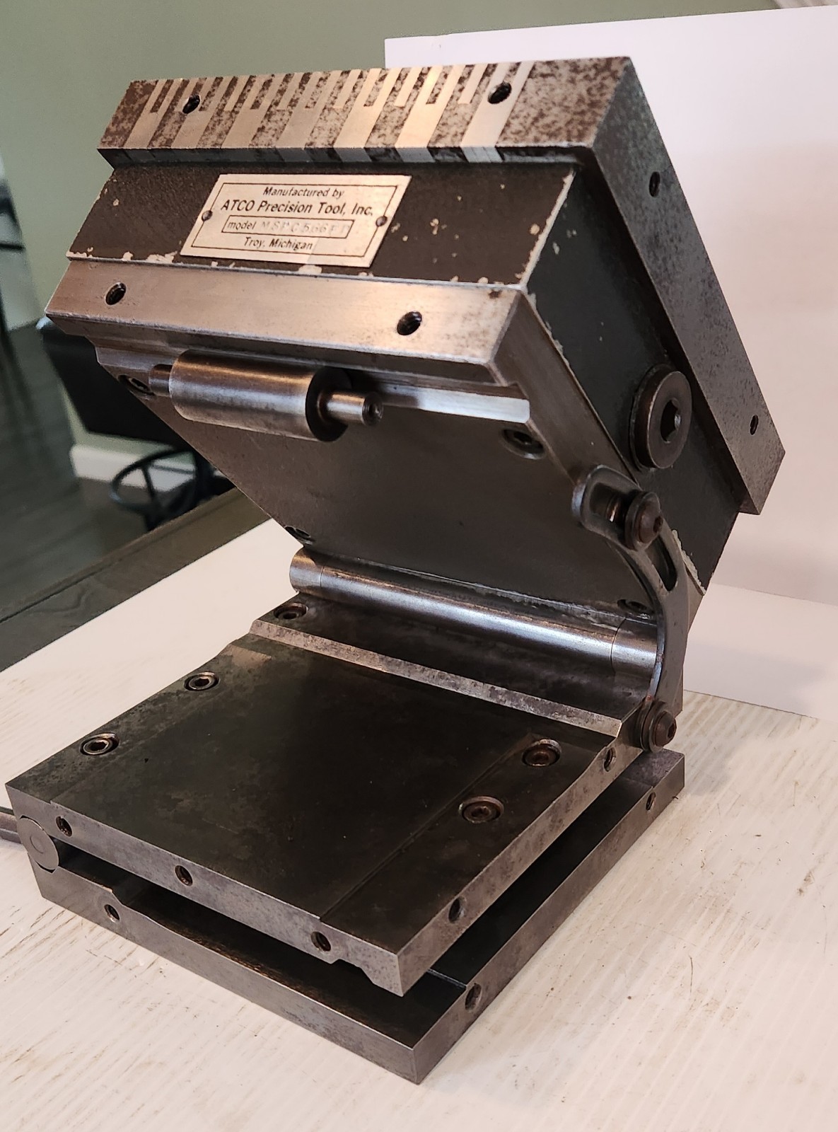 ATCO PRECISION TOOL MSPC566FP MAGNETIC SINE PLATE
