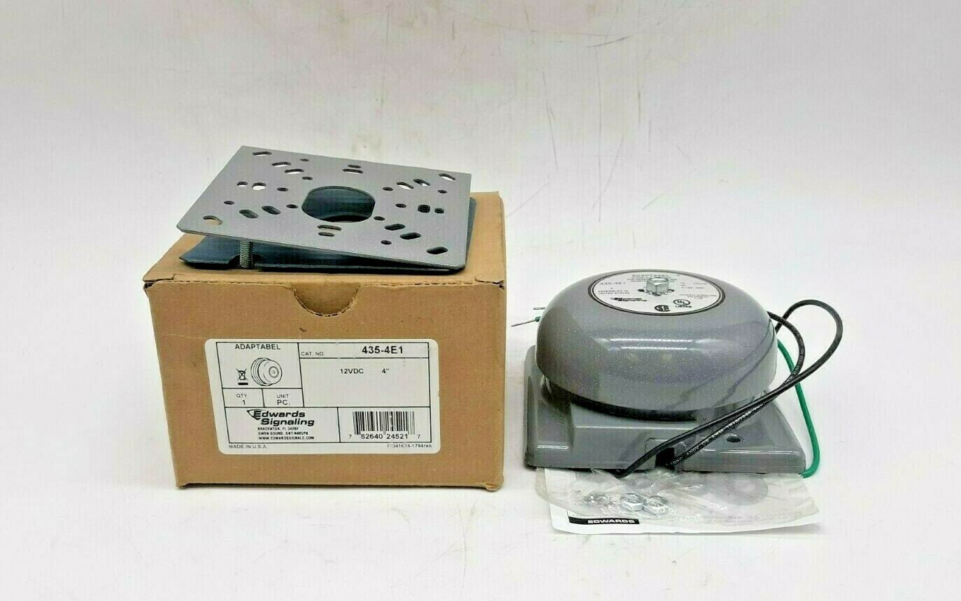 Edwards Signaling 435-4E1 DC Vibrating Bell