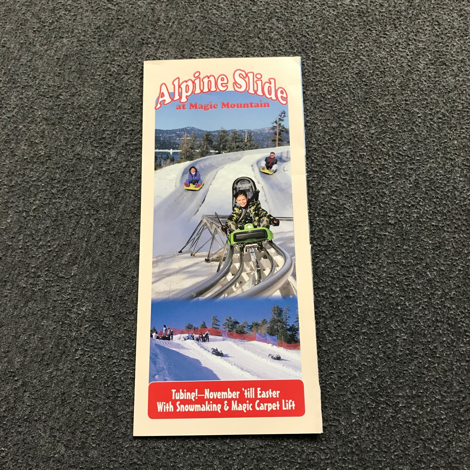 ALPINE SLIDE at Magic Mountain Visitor's Guide