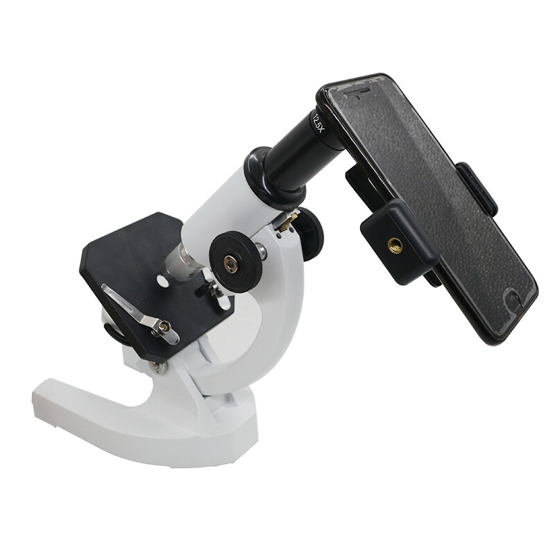 WF12.5X Microscope Eyepiece Mount Adapter Connect Mobile Phone Take Photo Video