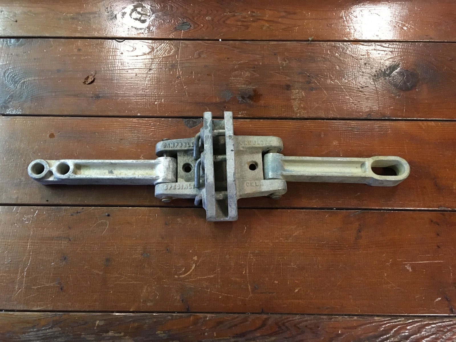 Campbell/Sherman &Reilly stringing block X-arm mounting base