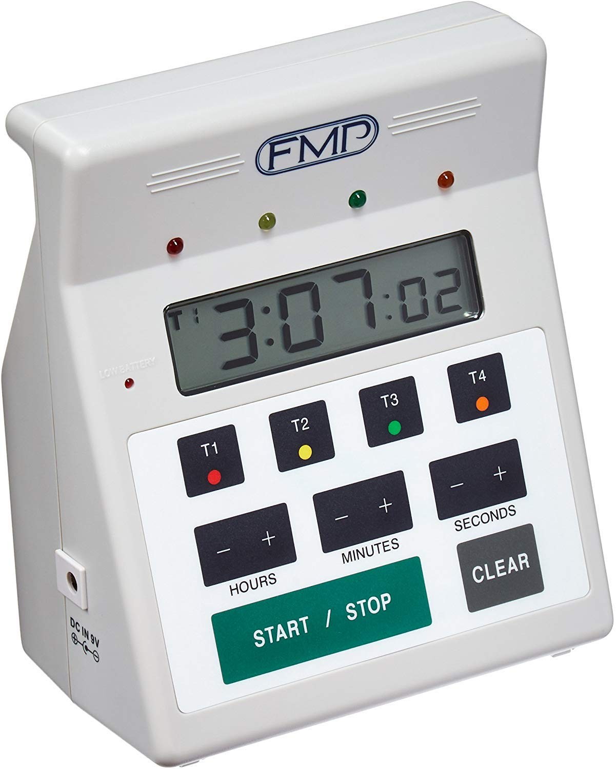 Digital 4-Channel Commercial Kitchen Countdown Timer