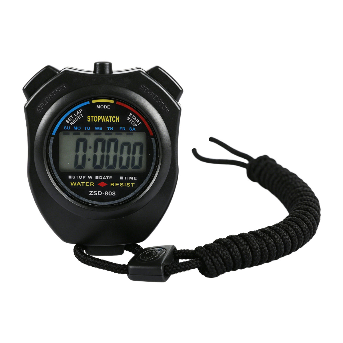 Stopwatch Digital LCD Sports Counter Timer Watch Handheld Countdown Stop Timer